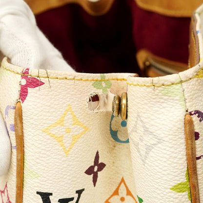 Louis Vuitton Tote Bag Monogram Multicolor Aurelia MM M40094 Bronze Ladies