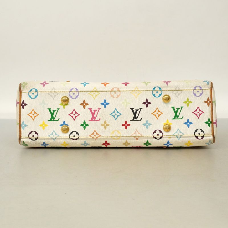 Louis Vuitton Tote Bag Monogram Multicolor Aurelia MM M40094 Bronze Ladies