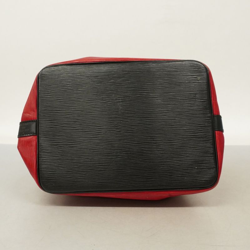 Louis Vuitton Shoulder Bag Epi Bicolor Petit Noe M44172 Castilian Red Noir