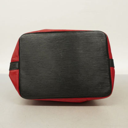 Louis Vuitton Shoulder Bag Epi Bicolor Petit Noe M44172 Castilian Red Noir