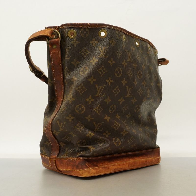 Louis Vuitton Shoulder Bag Monogram Noe M42224 Brown Ladies