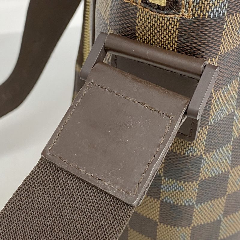 Louis Vuitton Shoulder Bag Damier Olaf GM N41440 Ebene Men's