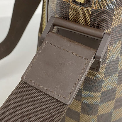 Louis Vuitton Shoulder Bag Damier Olaf GM N41440 Ebene Men's