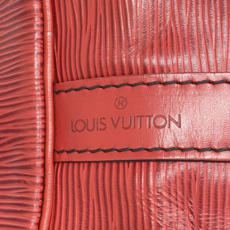 Louis Vuitton Shoulder Bag Epi Petit Noe M44107 Castilian Red Ladies