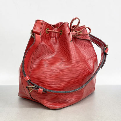 Louis Vuitton Shoulder Bag Epi Petit Noe M44107 Castilian Red Ladies