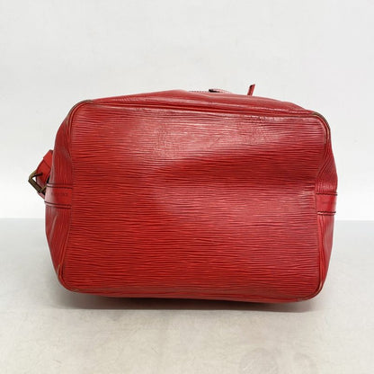 Louis Vuitton Shoulder Bag Epi Petit Noe M44107 Castilian Red Ladies