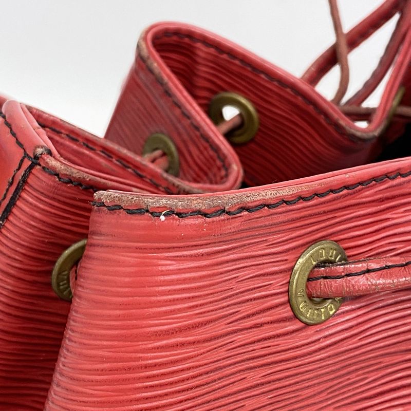 Louis Vuitton Shoulder Bag Epi Petit Noe M44107 Castilian Red Ladies