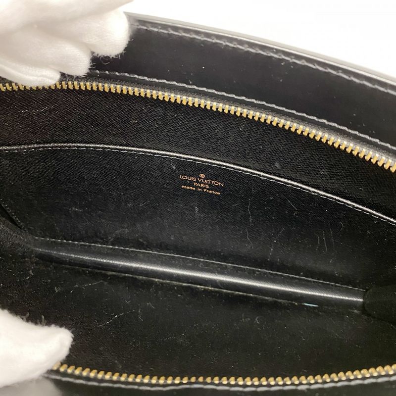 Louis Vuitton Clutch Bag Epi Pochette Homme M52522 Noir Black Men's