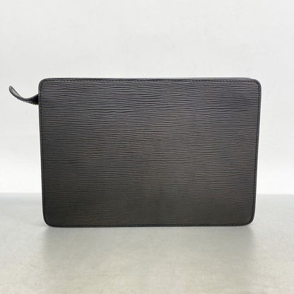 Louis Vuitton Clutch Bag Epi Pochette Homme M52522 Noir Black Men's