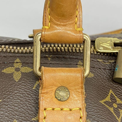 Louis Vuitton Boston Bag Monogram Keepall 60 M41422 Brown Men Women Unisex