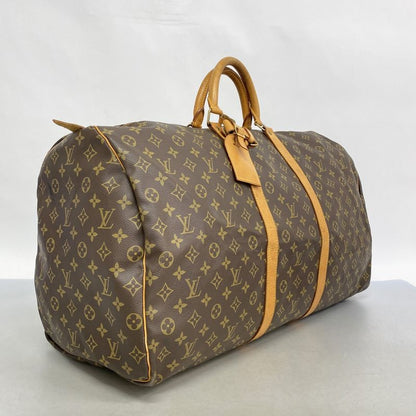 Louis Vuitton Boston Bag Monogram Keepall 60 M41422 Brown Men Women Unisex