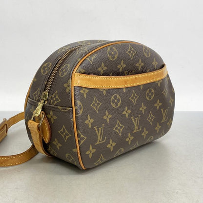 Louis Vuitton Shoulder Bag Monogram Blois M51221 Brown Ladies