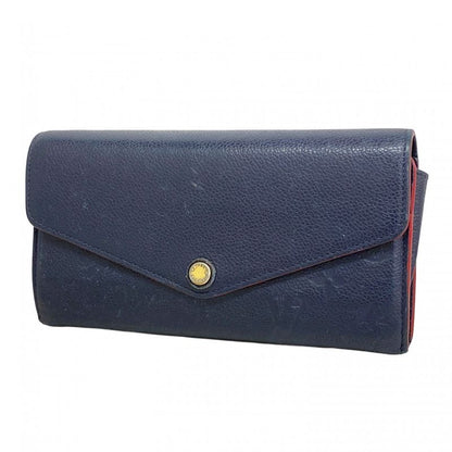 Louis Vuitton Long Wallet Monogram - Empreinte Portefeuille Sarah M62125 Marine