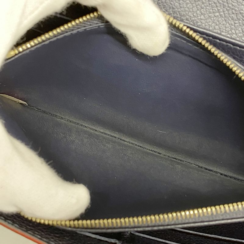 Louis Vuitton Long Wallet Monogram - Empreinte Portefeuille Sarah M62125 Marine