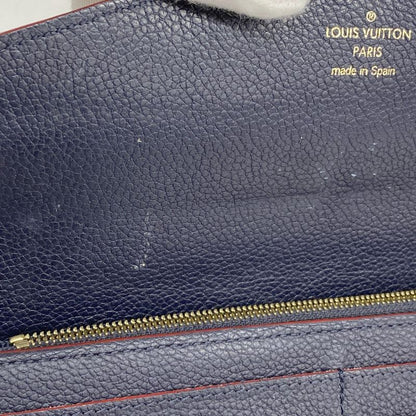 Louis Vuitton Long Wallet Monogram - Empreinte Portefeuille Sarah M62125 Marine