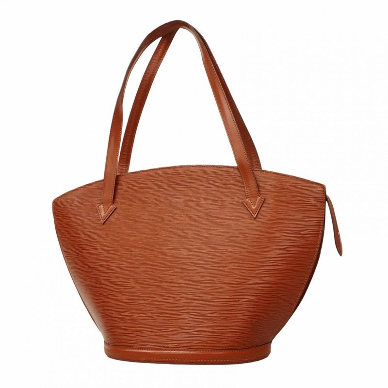 Louis Vuitton Shoulder Bag Epi Saint-jacques Shopping M52263 Kenya Brown Ladies