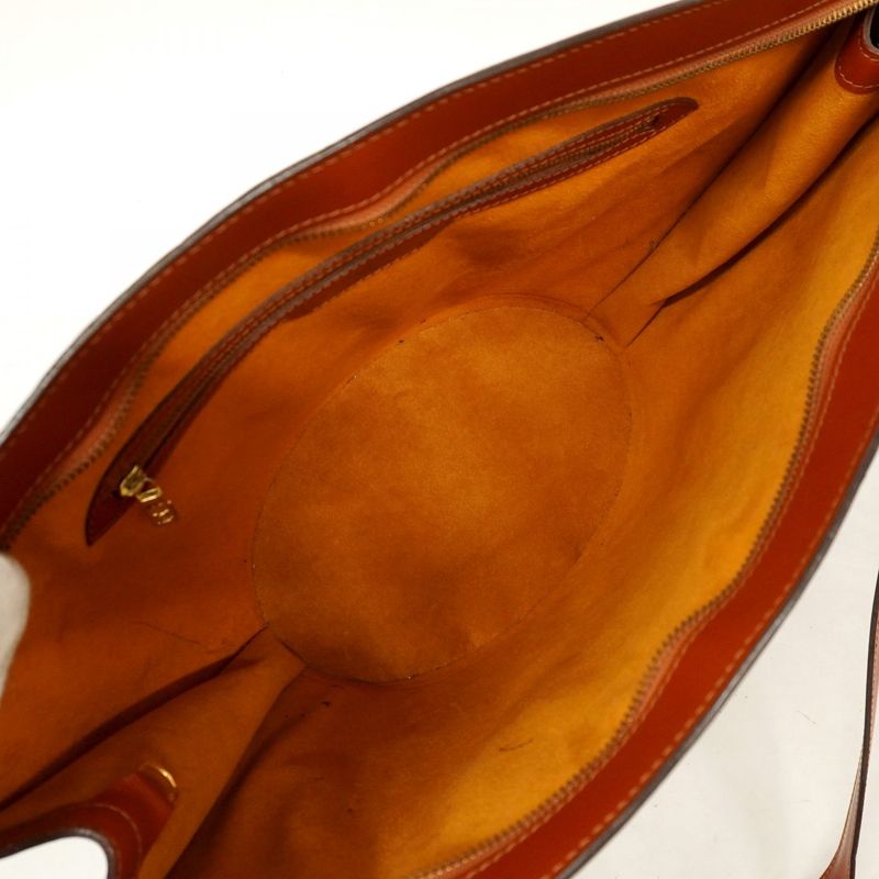 Louis Vuitton Shoulder Bag Epi Saint-jacques Shopping M52263 Kenya Brown Ladies