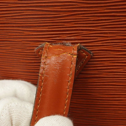 Louis Vuitton Shoulder Bag Epi Saint-jacques Shopping M52263 Kenya Brown Ladies