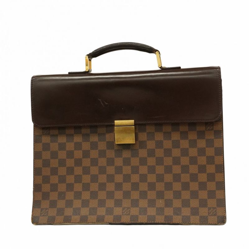 Louis Vuitton Business Bag Damier Altona PM N53315 Ebene Men's