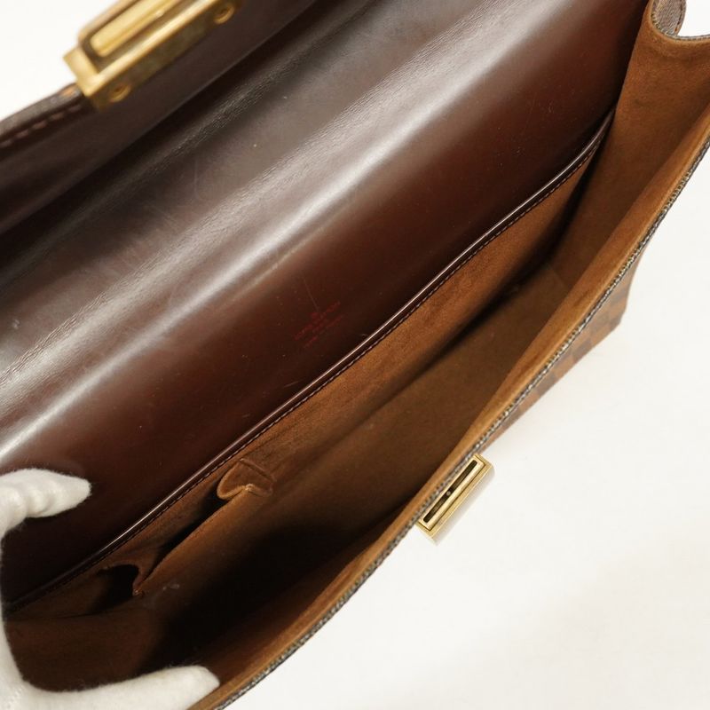 Louis Vuitton Business Bag Damier Altona PM N53315 Ebene Men's