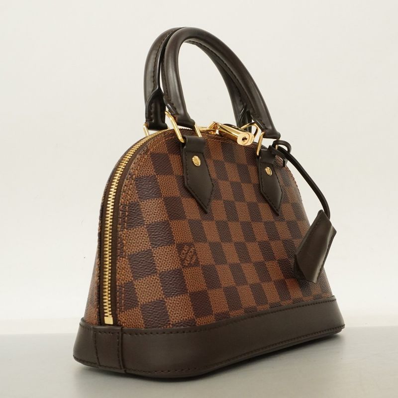 Louis Vuitton Handbag Damier Alma BB N40606 Ebène 2-way Bag For Women