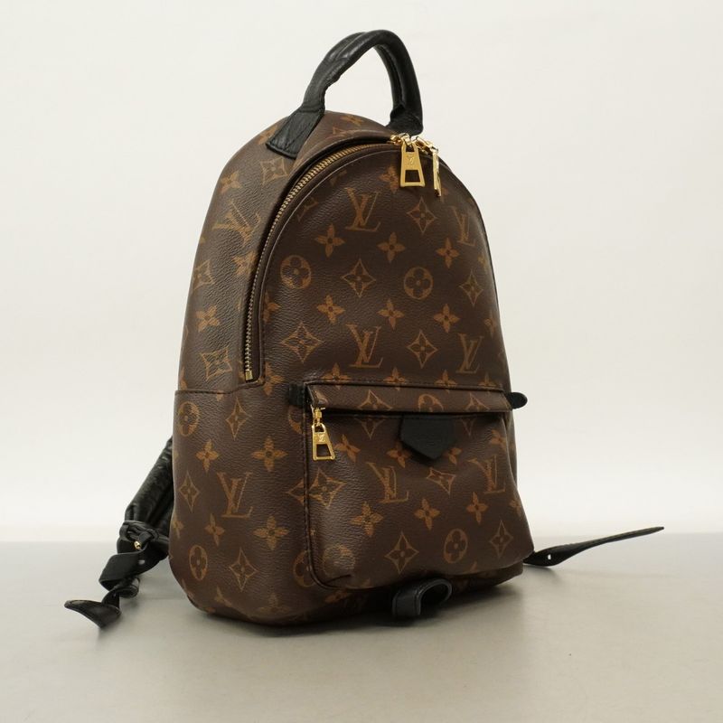 Louis Vuitton Backpack/daypack Monogram Palm Spring Backpack M44871 Brown Black