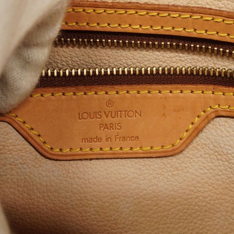 Louis Vuitton Tote Bag Monogram Bucket PM M42238 Brown Ladies