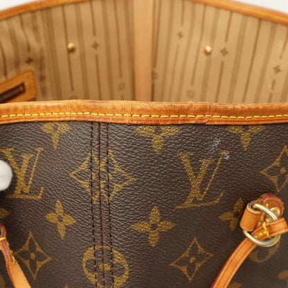Louis Vuitton Tote Bag Monogram Neverfull MM M40156 Brown Ladies