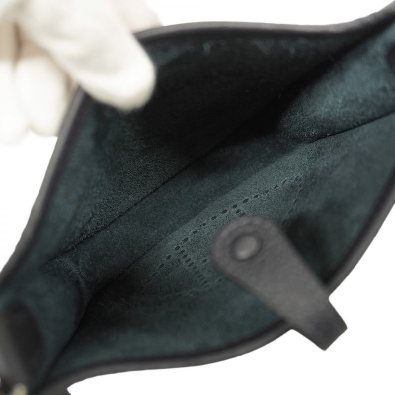 Hermes Shoulder Bag Evelyn TPM Taurillon Clemence Cavan Silver Hardware K