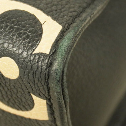 Louis Vuitton Handbag Monogram Empreinte Bicolor On The Go PM M45659 Black