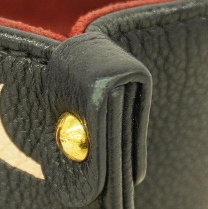 Louis Vuitton Handbag Monogram Empreinte Bicolor On The Go PM M45659 Black