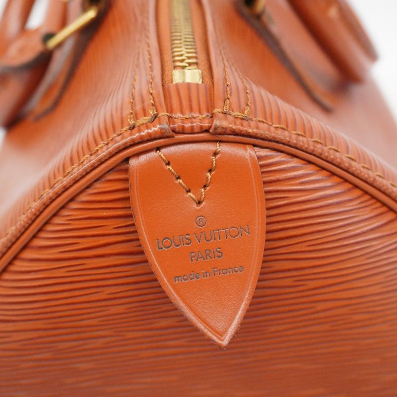 Louis Vuitton Handbag Epi Speedy 30 M43013 Kenya Brown Ladies
