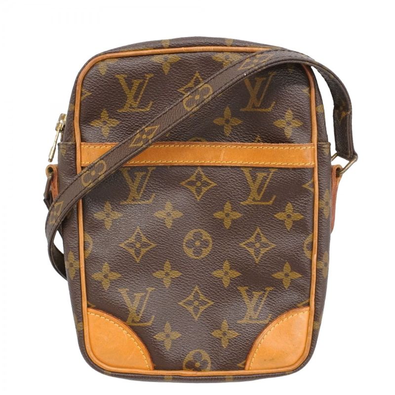 Louis Vuitton Shoulder Bag Monogram Danube M45266 Brown Women's