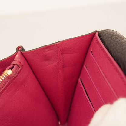 Louis Vuitton Long Wallet Portefeuille Capucines M61248 Noir Black Women's