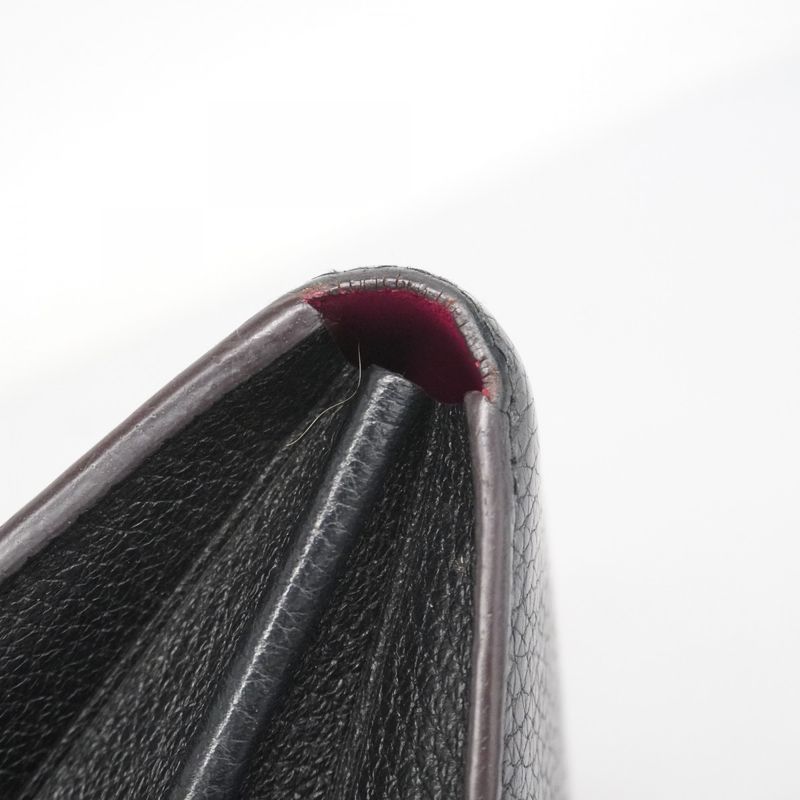 Louis Vuitton Long Wallet Portefeuille Capucines M61248 Noir Black Women's