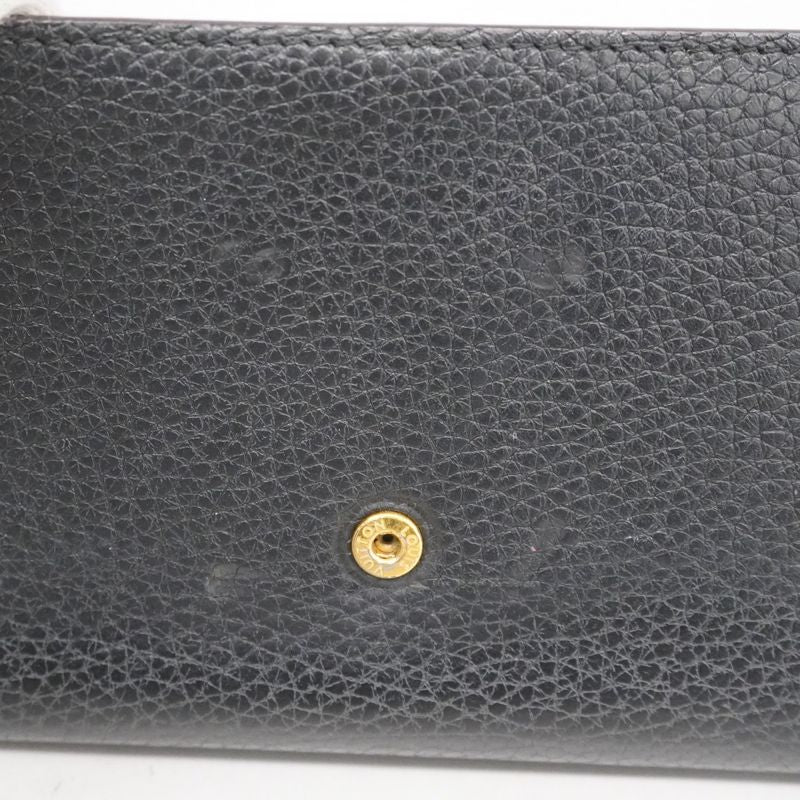 Louis Vuitton Long Wallet Portefeuille Capucines M61248 Noir Black Women's