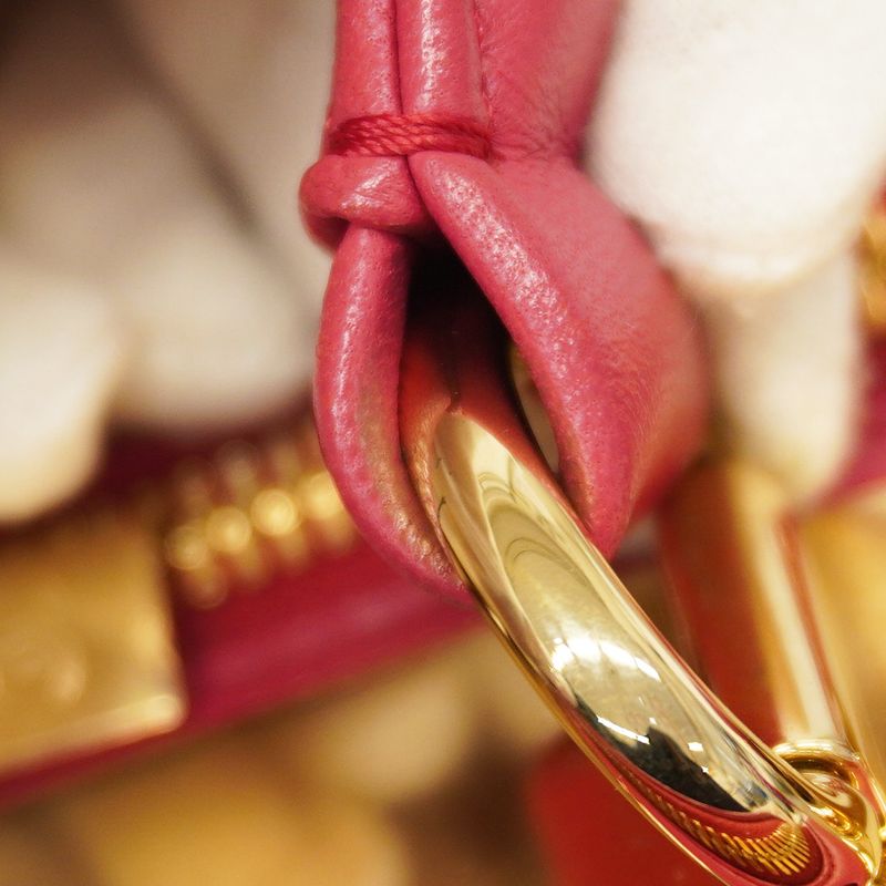 Chanel Handbag Trendy CC Top Handle Lambskin Pink Chien Pan Gold Hardware 2way