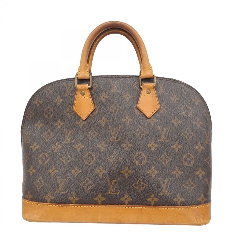 Louis Vuitton Handbag Monogram Alma M51130 Brown Ladies