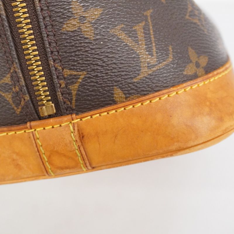 Louis Vuitton Handbag Monogram Alma M51130 Brown Ladies