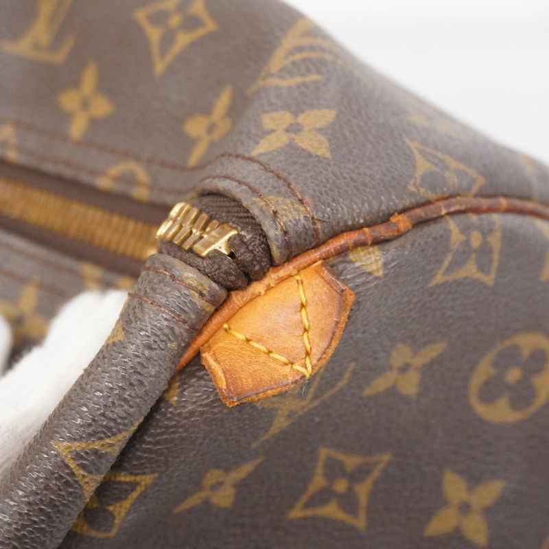 Louis Vuitton Boston Bag Monogram Keepall 55 M41424 Brown Men Women Unisex