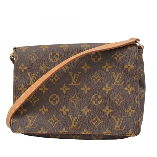 Louis Vuitton Shoulder Bag Monogram Musette Tango Short Strap M51257 Brown