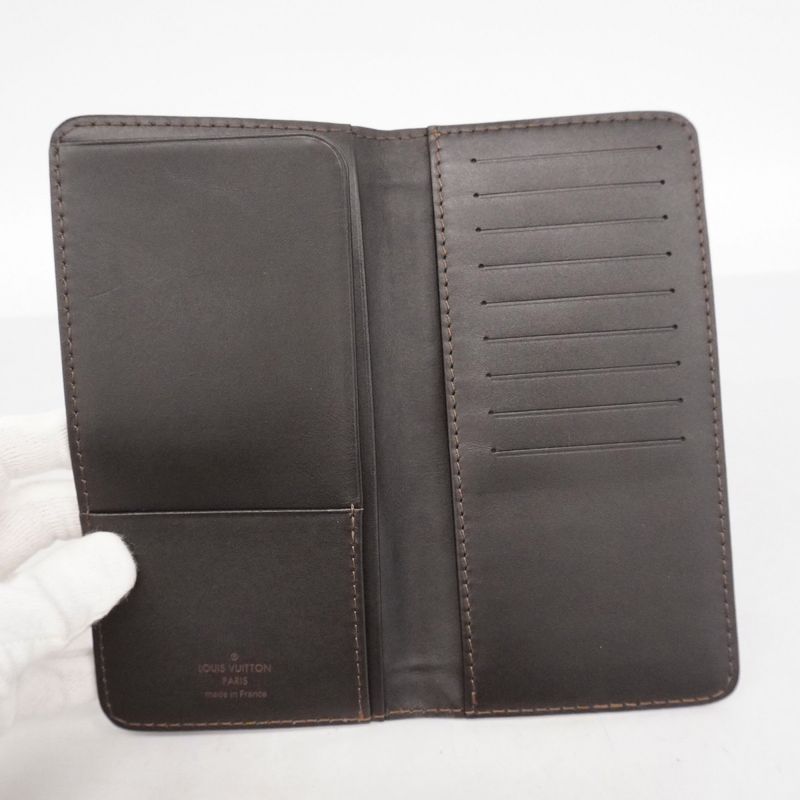 Louis Vuitton Long Billfold Utah Porto Valeur Cult Cles Di M92999 Dark Brown
