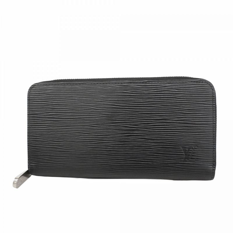 Louis Vuitton Epi Zippy Wallet M61857 Noir Black Men Women Unisex