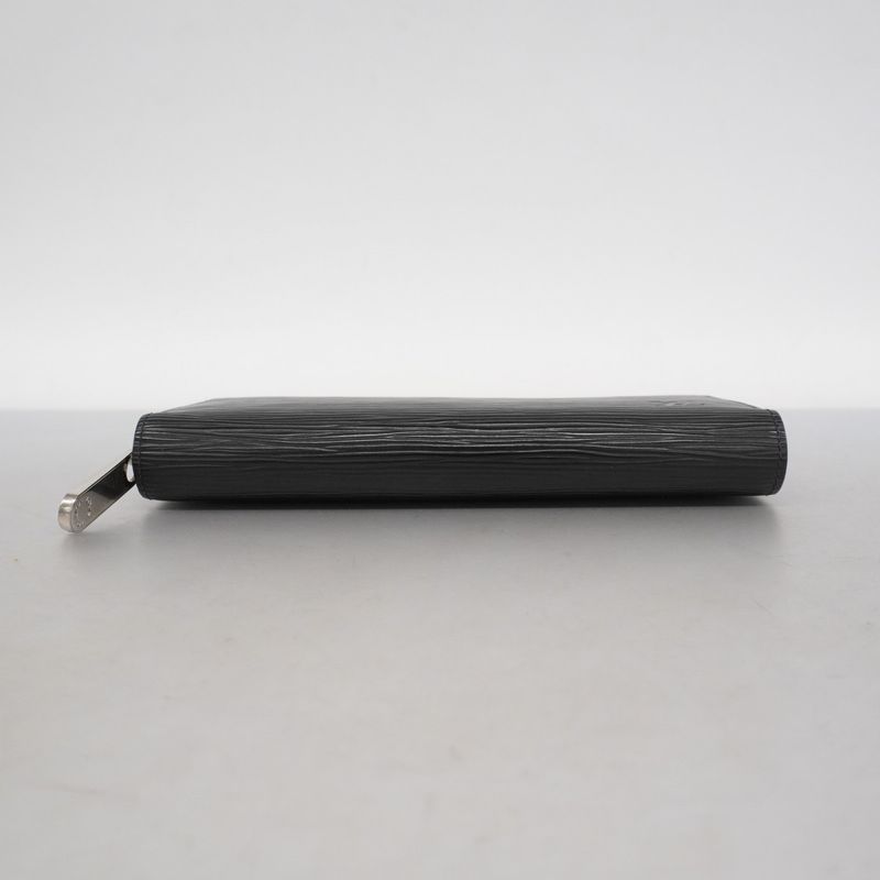 Louis Vuitton Epi Zippy Wallet M61857 Noir Black Men Women Unisex