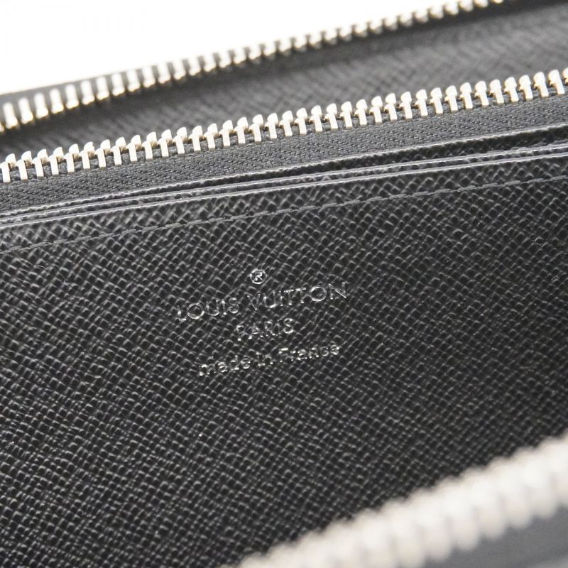 Louis Vuitton Epi Zippy Wallet M61857 Noir Black Men Women Unisex