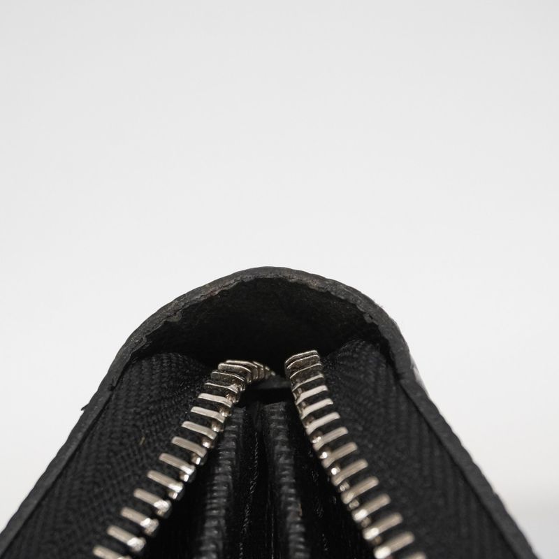 Louis Vuitton Epi Zippy Wallet M61857 Noir Black Men Women Unisex