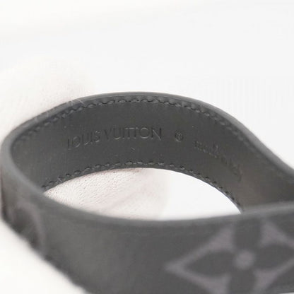 Louis Vuitton Key Holder Monogram Eclipse Dragonne M61950 Black Men's