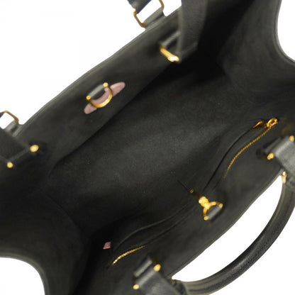 Louis Vuitton Tote Bag Monogram ・empreinte On The Go MM M46416 Noir Black 2way