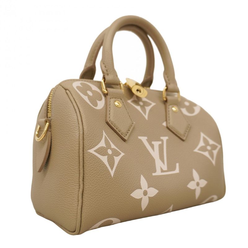 Louis Vuitton Handbag Monogram ・empreinte Bicolor Speedy Bandouliere 20 M46575
