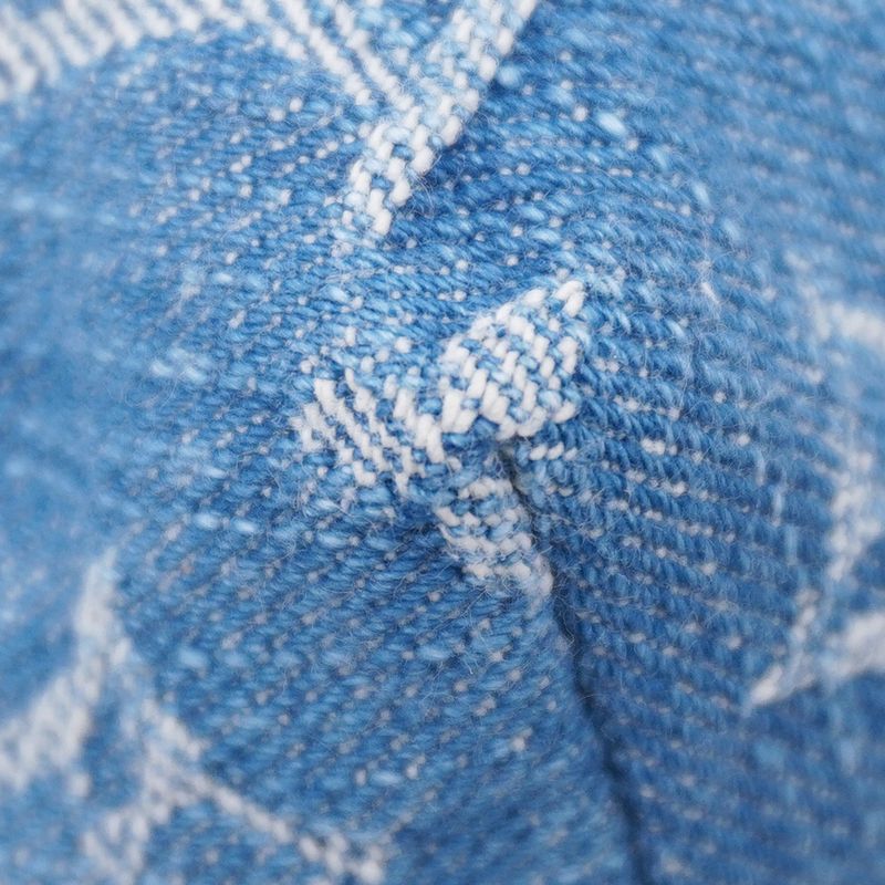 Louis Vuitton Handbag Monogram Denim Pochette Hills M82949 Blue Ladies